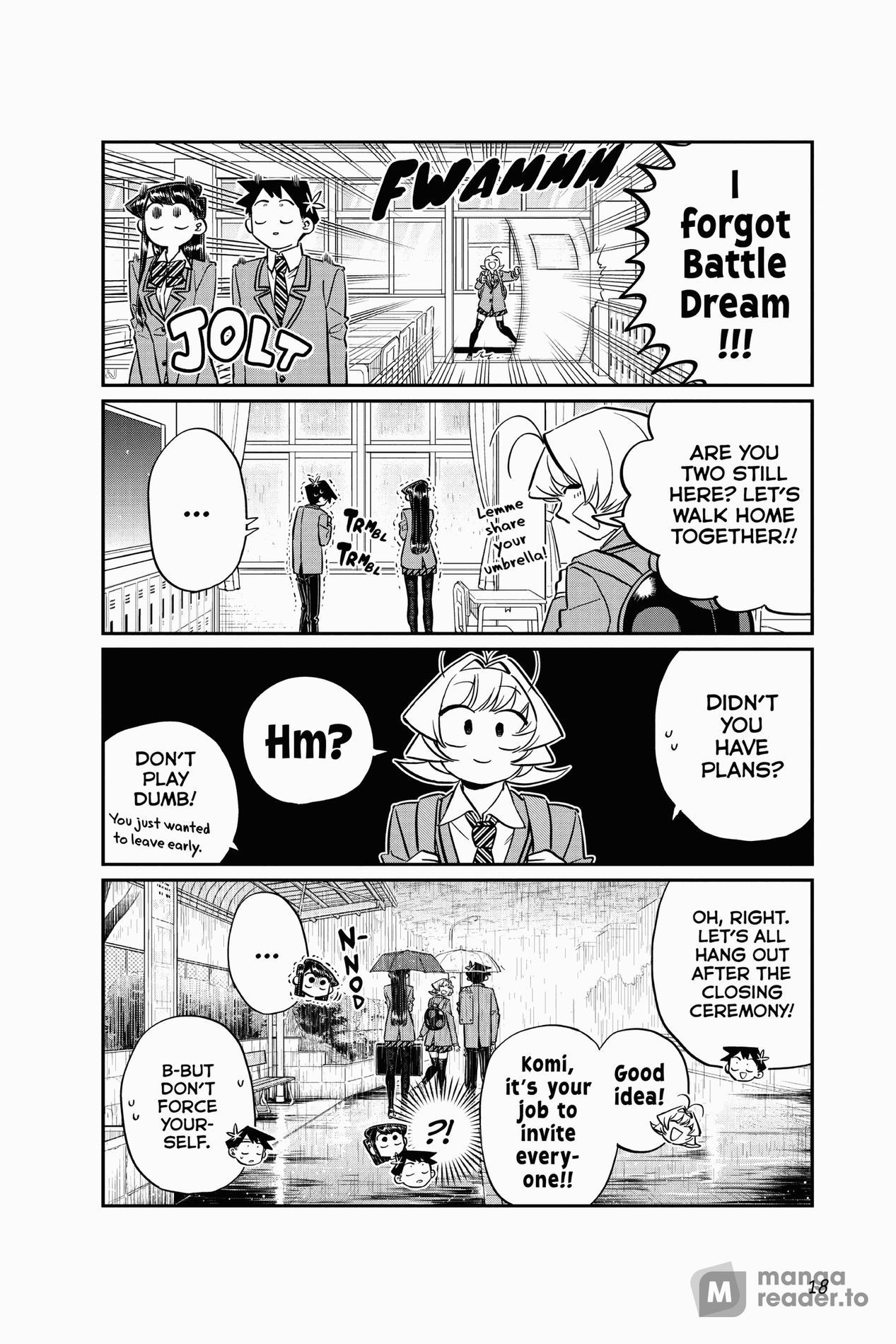 Komi Can’t Communicate, Chapter 129 image 16